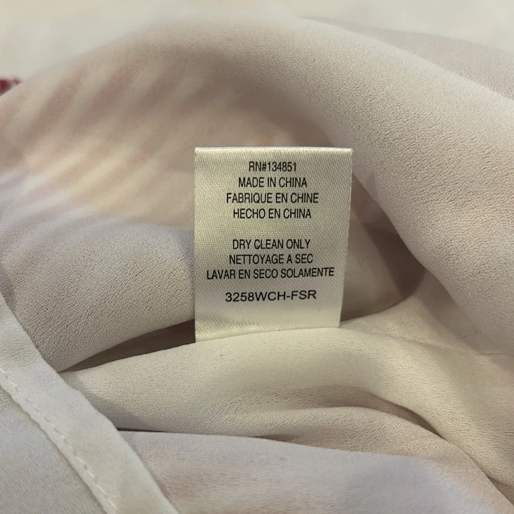 Wayf Asymmetrical Pinstripe Ruffled Skirt Size S - Picture 9 of 10